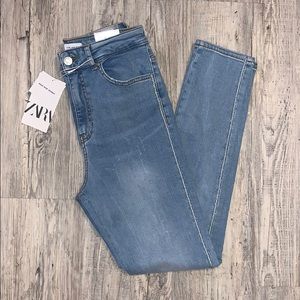 Zara high rise skinny jeans
